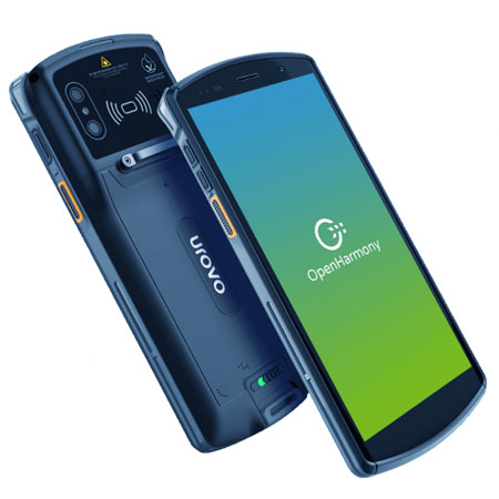 優博訊DT50 5G(開源鴻蒙版)PDA手持終端芯片和核心器件純國產化